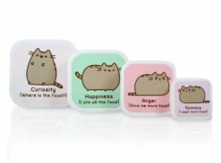 Thumbs Up Σετ Αποθήκευσης Φαγητού Pusheen 6 Thumbs Up Σετ Αποθήκευσης Φαγητού Pusheen -Otakustore Greek 19459 pusheen snack box set 2 big