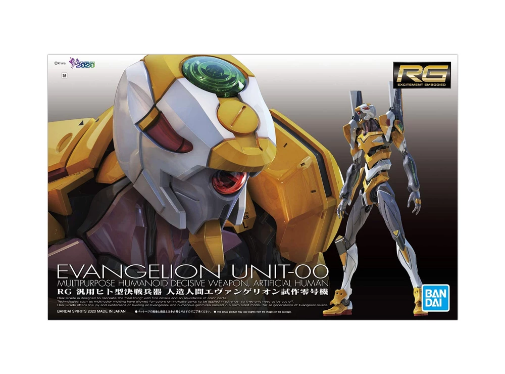 Bandai EVA Unit-00 (RG 1/144 Model Kit) 3 Bandai EVA Unit-00 (RG 1/144 Model Kit)