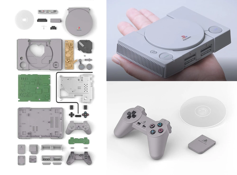 Bandai Ρέπλικα Sony Playstation (Model Kit) 5 Bandai Ρέπλικα Sony Playstation (Model Kit) - Image 3