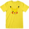 T-Shirt Pikachu (Face) -Otakustore Greek 23683 t shirt pikachu face 1 big