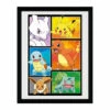 Pokemon Strip (Art Print σε Κάδρο) -Otakustore Greek 23974 pokemon strip framed art print 1 big