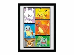 Pokemon Strip (Art Print σε Κάδρο)