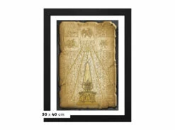 Egyptian Tablet (Art Print σε Κάδρο)