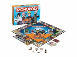 WINNING MOVES Monopoly Naruto Shippuden -Otakustore Greek 26210 monopoly naruto shippuden 3 big