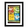 Paldean Starters (Art Print σε Κάδρο) 2 Paldean Starters (Art Print σε Κάδρο) -Otakustore Greek 27855 paldean starters framed art print 1 big