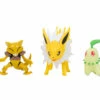 JAZWARES Abra + Chikorita + Jolteon 2 JAZWARES Abra + Chikorita + Jolteon -Otakustore Greek 28117 abra chikorita jolteon 1 big