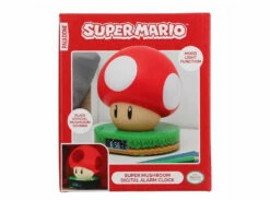 Paladone Ρολόι Red Mushroom -Otakustore Greek 29139 red mushroom alarm clock 3 big