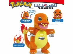 JAZWARES Λούτρινο Charmander (Με Ήχους + Φως) -Otakustore Greek 29987 charmander plush with light sounds 2 big