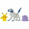 JAZWARES Pikachu + Ditto + Absol (Battle Figure) -Otakustore Greek 30002 pikachu ditto absol battle figure 1 big
