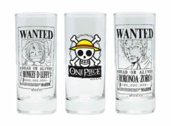 Σετ Ποτήρια One Piece (3 X 290ml) -Otakustore Greek 9201 one piece glasses set 3 x 290ml 2 big